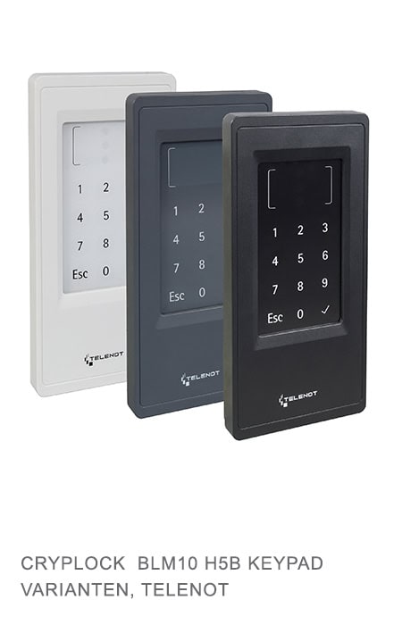 Telenot: Keypad Varianten