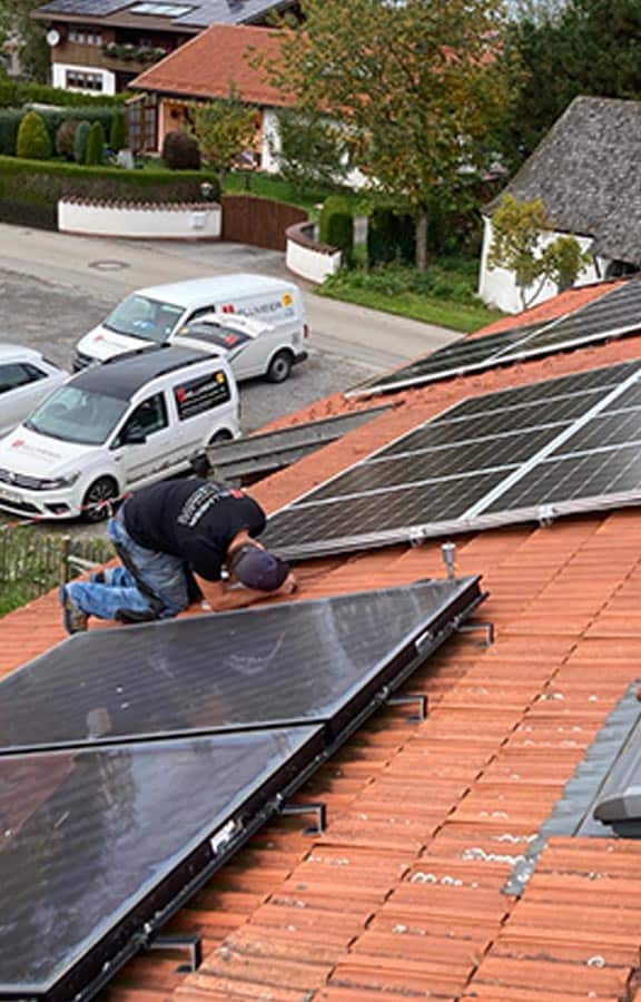 PV-Anlage Montage, Hellmeier Elektrotechnik GmbH